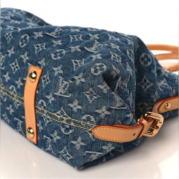 Luis Vuitton Denim Neo Cabby GM blue - Picture 3 of 8
